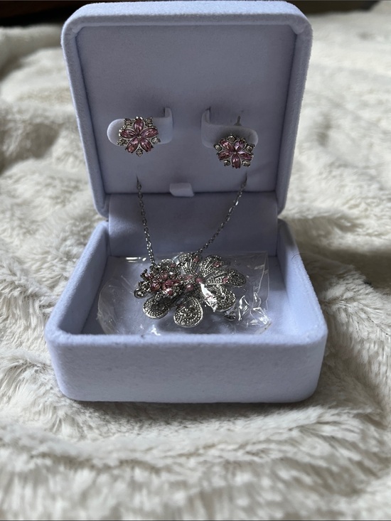 Jewelry - Necklace, Earrings, and Brooch